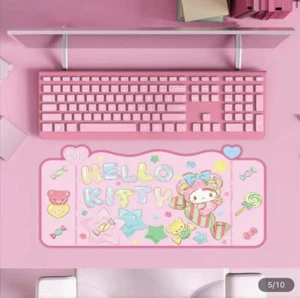 Hello Kitty Mouse Pad Sanrio Computer Pad Office Accessories School Supplies - Picture 1 of 4