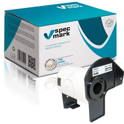 specmark Einzeletiketten kompatibel mit Brother DK-11207 Ø 58mm 100 Stück