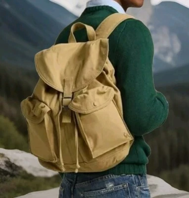 Унисекс Polo Ralph Lauren Polo холст плоский верхний рюкзак  - Изображение 1 из 4