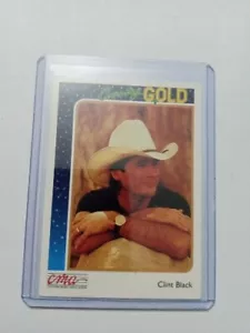 1992 Sterling Cards CMA Country Gold Clint Black #40 - Picture 1 of 2