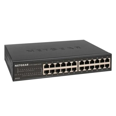 Netgear GS324-200NAS 24 Port 300 Series Gigabit Network Ethernet Switch - Image 1 of 4