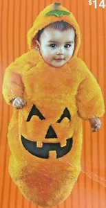 Target Kleinkind Halloween Kostüm Kürbis 6-9M gefüttert - Bild 1 von 6