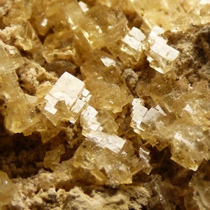 Netzförmige Fluoritkristalle Old Towns Quarry County Durham UK Exemplar 6,5 cm - Bild 1 von 13