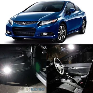 Kit de equipamiento interior de bombillas LED blancas de alta potencia Civic Coupé 2012-2014 - Imagen 1 de 6
