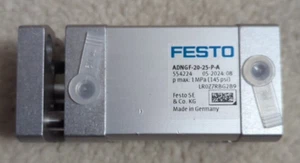 Festo Compact Cylinder ADNGF-20-25-P-A 554224 - New - Picture 1 of 5