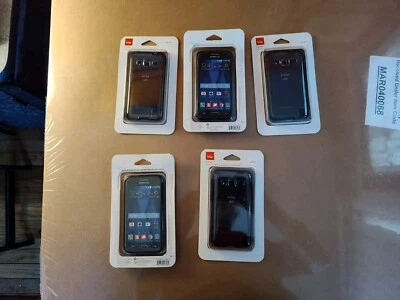 5 Verizon Shell Case for Samsung Galaxy Core Prime - Clear with Black Edge NIP - Image 1 of 4