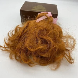 Playhouse Collection Bubblee doll wig hair size 14-15 Reborn red short curly - Picture 1 of 8