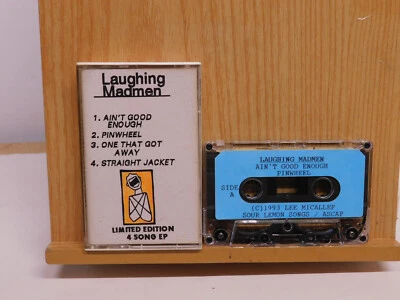 Laughing Madmen mich rock privat hard rock power pop 1993 EP Cassette - Image 1 of 3