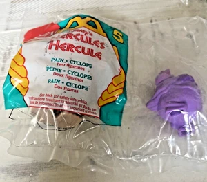 1996 McDonalds Happy Meal Toy Hercules Pain and Cyclops Two Figurines #5 - Picture 1 of 3