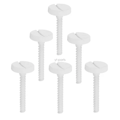 6x Hot Tub Pillow Screws Fits Jacuzzi and Sundance Spas 6570-231 Teflon Screws - Image 1 of 4
