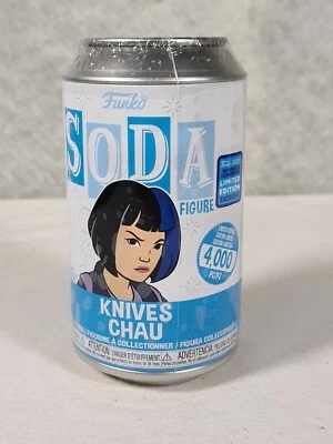 Soda de vinilo Funko - Scott Pilgrim - cuchillos Chau edición limitada 4000 - Wondercon Foto 1 de 4