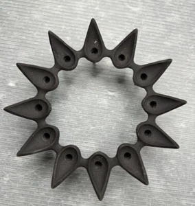 DANSK Portacandele piccolo conico STARCLUSTER #1706 MCM ghisa - Foto 1 di 13