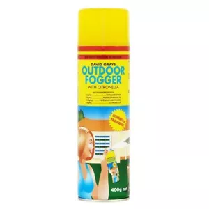 David Grays Outdoor Fogger with Citronella 400g Mosquito Repellent - Picture 1 of 1