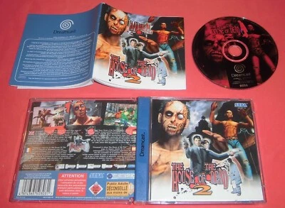 Dreamcast The House of the Dead 2 [PAL Fr] Sega Console CIB Boîte Notice *JRF - Photo 1/4