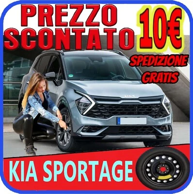 Ruotino Di Scorta Per La Kia Sportage Con Misura Da 17 5Fori Kit Ruota Gomma ps - Imagen 1 de 4