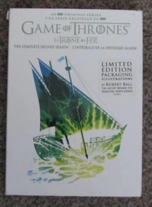 Game of Thrones Complete Second 2nd Season Limited Edition Packaging - DVD - Picture 1 of 1