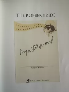 Margaret ATWOOD / THE ROBBER BRIDE Signed First Edition 1993 - Picture 1 of 11