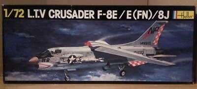 HELLER N.259 L.T.V CRUSADER F-8E/E (FN)/8J Chance-Vought  1:72 Made in France - Immagine 1 di 4