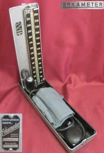 WW2 ORIGINAL ALEMÁN WEHRMACHT MEDIDOR DE PRESIÓN ARTERIAL MÉDICO ERCÁMETRO - Imagen 1 de 11