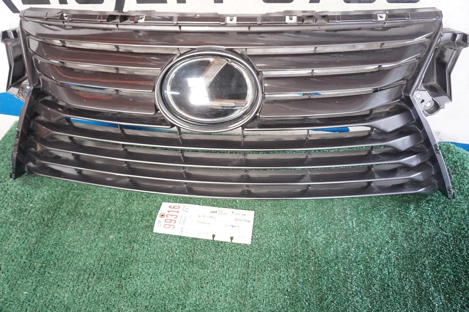 1 crack 2016-2019 LEXUS RX350 RX RX450h FRONT GRILLE 2017-2018 OEM UF99316 - Image 1 of 4