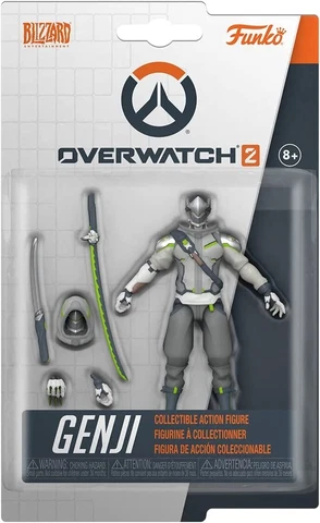 FUNKO Overwatch 2 - GENJI 3.75" Vinyl Figure NEW MOC Cover