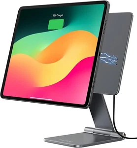 Magnetic Wireless Charging Stand Only for iPad Pro 11 M4 2024, Aluminum Alloy Fo - Picture 1 of 8