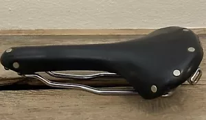 Schöner 60er Jahre Vintage Brooks B15 Champion Schwalben Ledersattel - braun - Bild 1 von 18