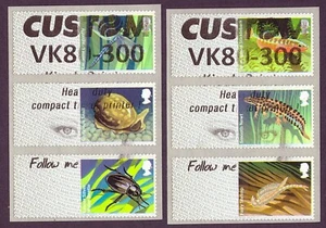 Post & Go British Freshwater Ponds full set of 6 on pair of test strips. MNH. - Picture 1 of 1