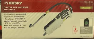 NEW Husky Tire Inflator Air Digital Pressure Gauge Heavy-Duty, Back-lit LCD - Picture 1 of 2