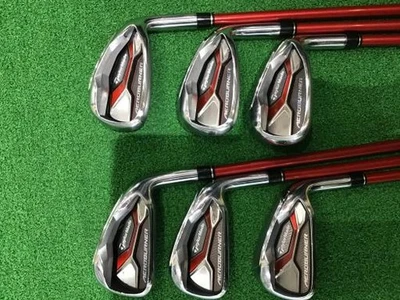 TaylorMade Aeroburner Iron Set 5-9,Pw 6pc Flex Regular TM7-415 Graphite - Image 1 of 4