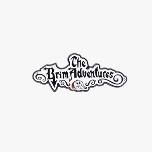 Prendedor de guión White The Brim Adventures - Imagen 1 de 2