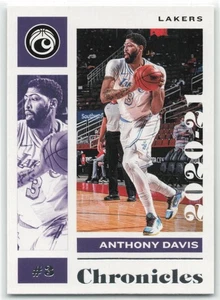 2020-21 Panini Chronicles Anthony Davis #30 Los Angeles Lakers - Picture 1 of 2