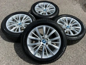 4 ORIGINAL 18" ALU WINTERRÄDER BMW 7ER REIHE G11 G12 STYLING 643 6867339 FREIHAU - Bild 1 von 12