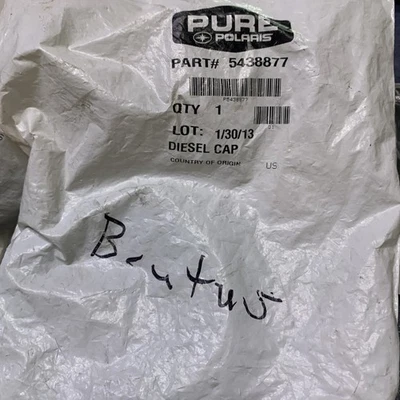Polaris 5438877 Diesel Tank Cap Brutus HD 1000, Diesel Ranger Crew - Image 1 of 2