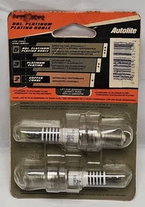 Autolite APP606 Double Platinum Spark Plugs 2 Pack - Picture 1 of 4