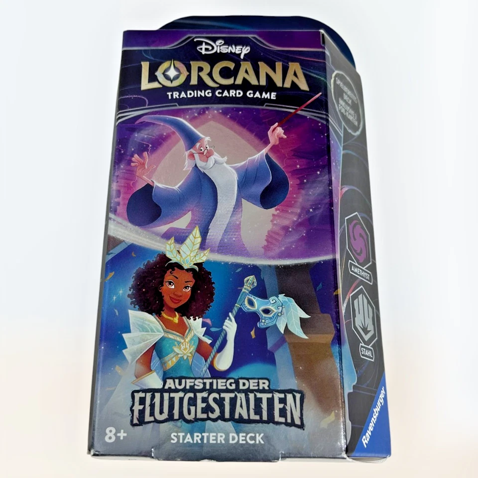 DISNEY LORCANA - Aufstieg der Flutgestalten / Amethist Stahl / Starter Deck  NEU - Bild 1 von 1