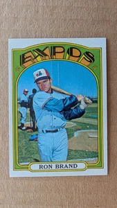 Tarjeta Topps Ron Brand 1972 #773 Montreal Expos - Imagen 1 de 2