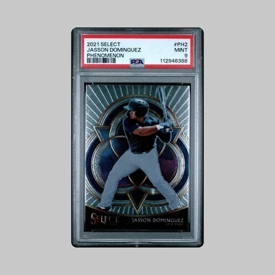 2021 SELECT JASSON DOMINGUEZ PHENOMENON PSA #PH2 MINT 9 POP - 2 !!’ - Image 1 of 3