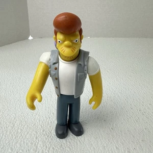 SNAKE The Simpsons WOS World Of Springfield Actionfigur Playmates A4 - Bild 1 von 4