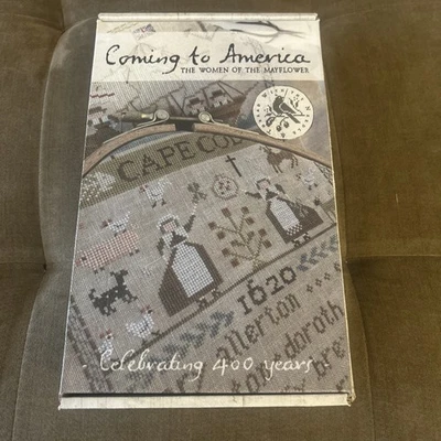 Kit de punto de cruz Brenda Gervais Coming to America Women of Mayflower por favor leer Foto 1 de 4