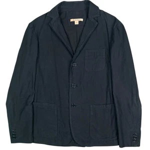 John Varvatos Light Weight Blazer Jacket Men’s 36 Black Shacket Top Cotton - Picture 1 of 6