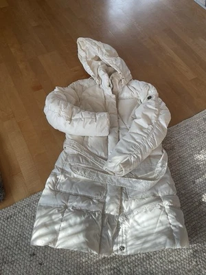 Think Pink Mantel Wintermantel Daunenmantel Creme Weiß Größe M  - Bild 1 von 4