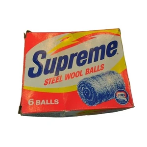 Vintage Purex Supreme Steel Wool in Original Box Advertising Display 1970's - Picture 1 of 4