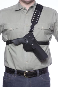 Outdoors - Denali Chest Holster for Revolver up to 4 5/8” Barrel - Picture 1 of 8