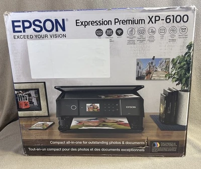 Epson Expression Premium XP-6100 All-In-One Inkjet Printer - Image 1 of 4