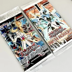Yu-Gi-Oh 2 Sealed Booster Card Pack Bundle 1st Edition Promo Vintage Rare YuGiOh - Picture 1 of 8
