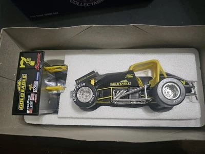 Action Platinum Series 1995 Jeff Swindell 1/24 Gold Eagle #7tw Sprint Car   Foto 1 de 2