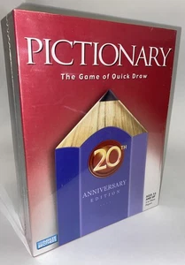 Pictionary Game of Quick Draw 20th Anniversary Edition Parker Brother VTG 2005 - Picture 1 of 4