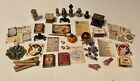 MIXED LOT OF WITCHES ACCESSORIES FOR A 1/12 SCALE DOLLS HOUSE