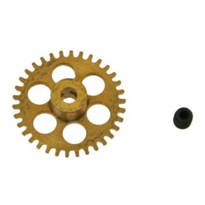 NSR 6534 3/32" 34t Engranaje de bobinadora angular 16,8 mm Ranura de aluminio extraligero pieza de coche - Imagen 1 de 1